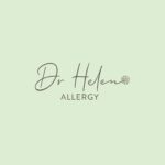 Dr Helen Light Green logo with dandelion, Book an appointment