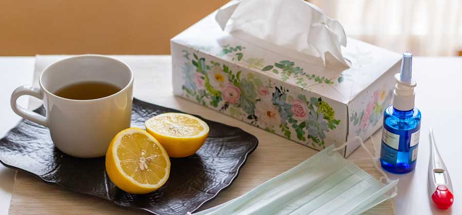 help for hayfever tissues
